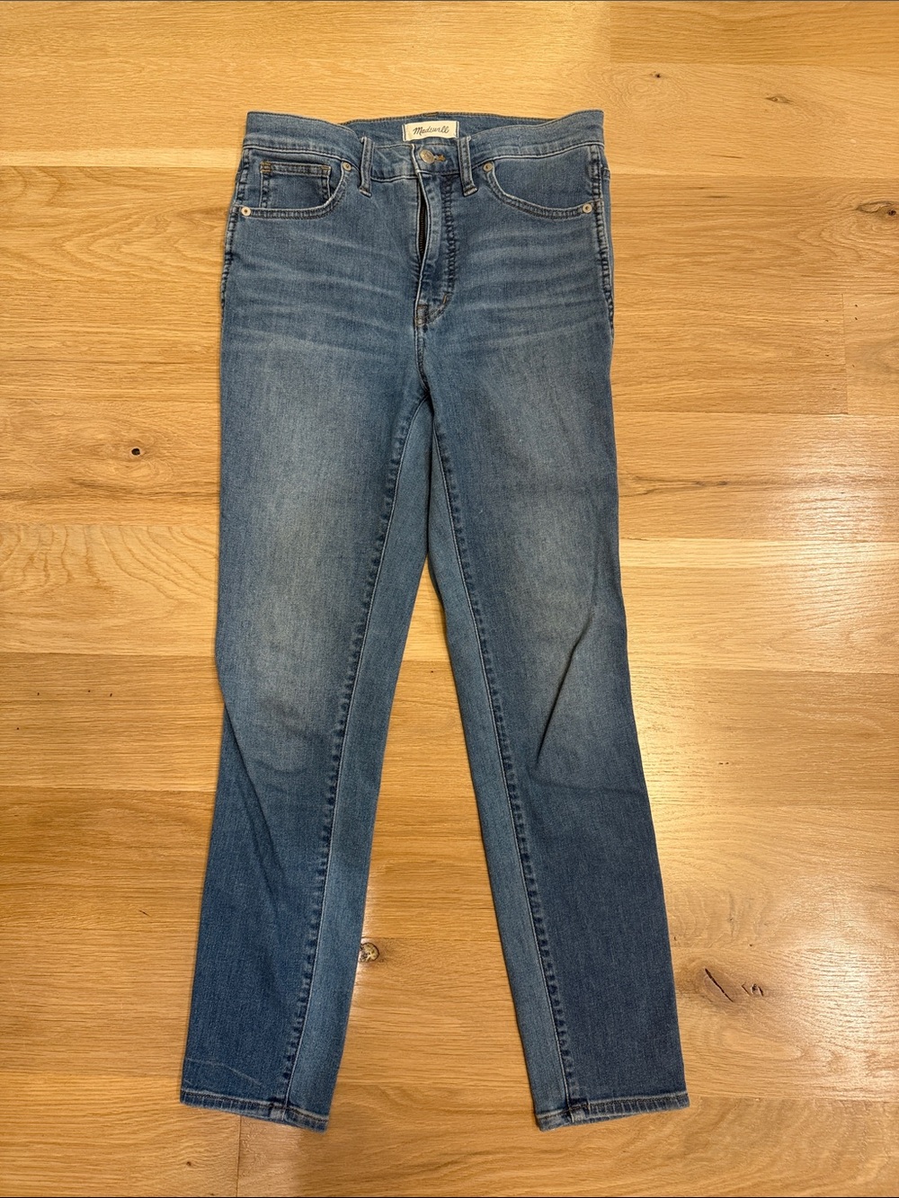 Madewell Midwash Skinny Jeans in Blue